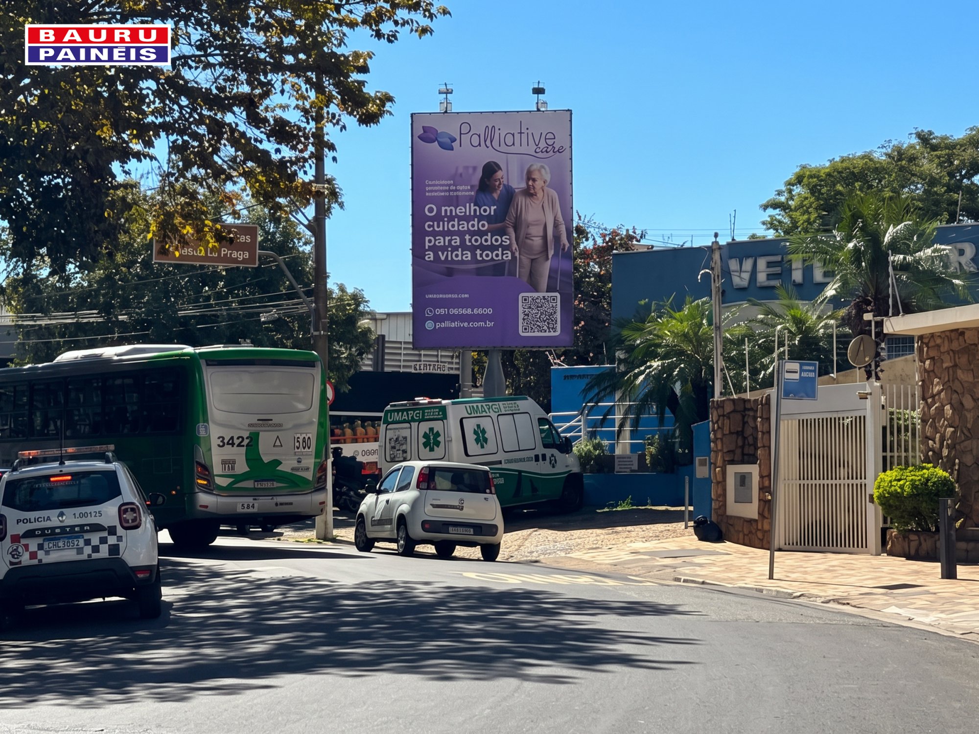Rotatória Orimbo Maia x Norte-Sul (Face Cambuí)